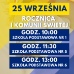 Rocznica I Komunii Świętej udzielonej w 2020 r.